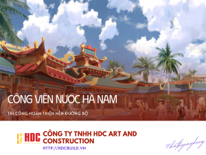 CÔNG VIÊN NƯỚC HÀ NAM